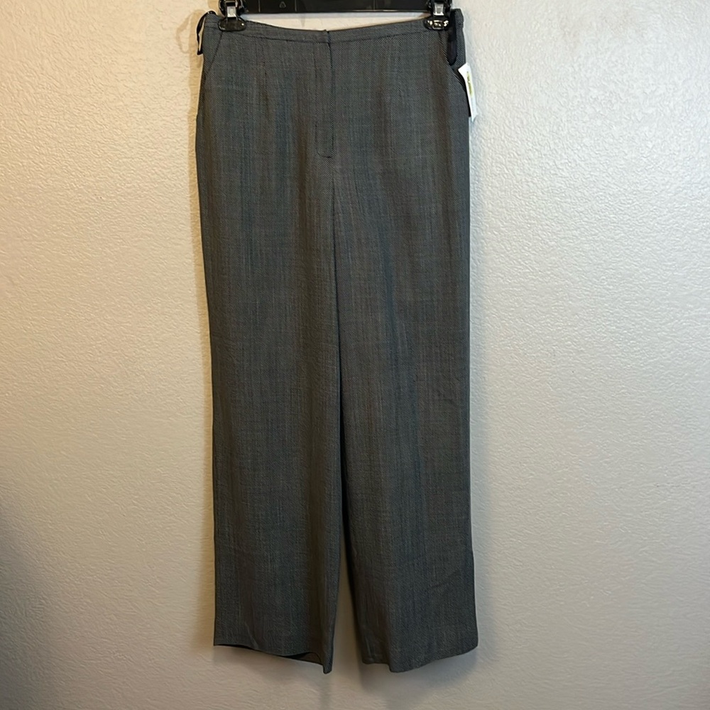 Katherine Kelly 2 Tone rayon / wool Unlined Dress Pants~Size 10